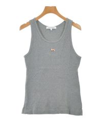 Maison Kitsune リブタンクトップ グレー XS - メルカリ