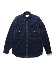 WTAPS Allman / LS / Cotton. Denim M - メルカリ