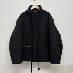 confect ウールボアジップリバーシブルロングブルゾン - メルカリ