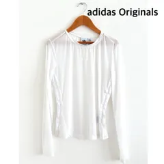 adidas Originals    アディダスオリジナルス　アディカラー　シアースリーストライプ　長袖Tシャツ　オフホワイト　L   送料込み　6467661のサムネイル