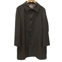 ドレステリア DRESSTERIOR 24AW オーバーペーンチェックバルマカーンコート コート ブラウン Mサイズ 201MT-6132のサムネイル