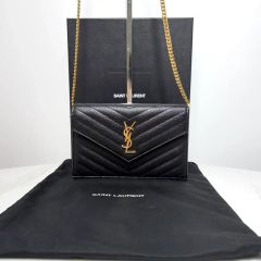 SAINT LAURENT チェーンウォレット ショルダーバッグ - メルカリ
