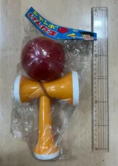 【T17】　駄菓子屋 昭和レトロ 駄玩具 まとめて 　ジャンボけん玉3点のサムネイル