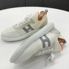 HERMES エルメス メンズスニーカー サイズ28㎝ クィッカー ホワイト 