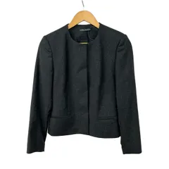 LAURAASHLEY(ローラアシュレイ) ジャケット サイズ9 M レディース美品  - ダークグレー 長袖/オールシーズンのサムネイル