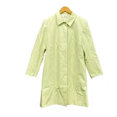 COURREGES(クレージュ) コート サイズ11AR M レディース - ライトグリーン 長袖/肩パッド/ナイロン/秋/冬のサムネイル