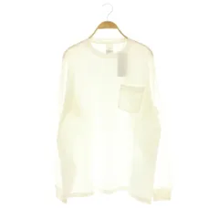 コモリ COMOLI D01-05026ポケット付カットソー Tシャツ 長袖 2 ホワイト /HK ■OS ■ADのサムネイル