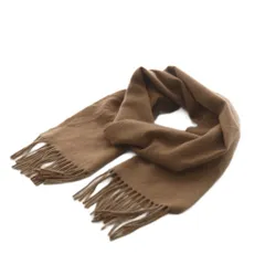 ランバン LANVIN Collection マフラー フリンジ 茶 ブラウン /AN12のサムネイル