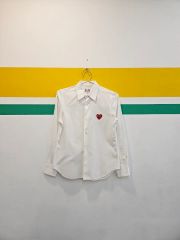 COMME des GARÇONS コムデギャルソン 半袖シャツ S 白 - メルカリ