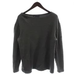 セントジェームス SAINT JAMES ニット カットソー ウール INTL ML グレー ボートネック 長袖 /GGのサムネイル