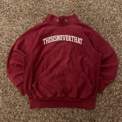 古着 thisisneverthat ネバザ トレーナー スウェット 刺繍ロゴ - メルカリ