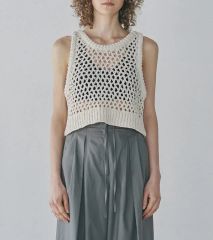 新品未使用】anuke Fringe Knit Tanktop - メルカリ