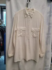Club Monaco クラブモナコ 薄い シルク ブラウス レディース Mのサムネイル
