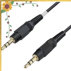 フジパーツ 3.5mm ステレオミニケーブル 1m 抵抗入 100Ω(オーム) ステレオミニ-ステレオミニ 1m FNT-OM101R 1のサムネイル