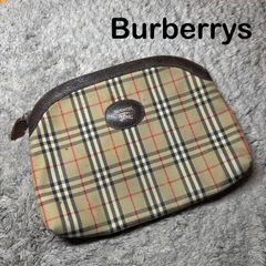 Burberrys ノバチェック柄 シャドーホース クラッチバッグ ポーチ