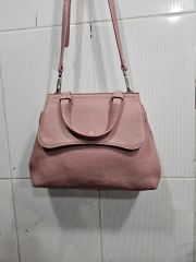 Ch!iii BAG スエード ボストンバッグ ピンク ハンドバッグ - メルカリ