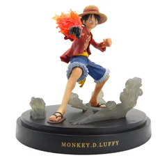 【中古】ワンピース モンキー・D・ルフィ フレイムフィギュア 新世界編「ワンピース ヒストリー オブ ルフィ」のサムネイル