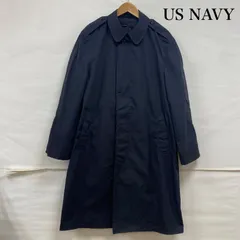 ミリタリー US NAVY 米海軍 オールウェザー ステンカラー コート 8405-01-220-2555 ステンシル バックプリント メンズ 40 ISItems【USED】【古着】【中古】50132534のサムネイル
