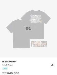 LE SSERAFIM JERSEY L/S T-SHIRTシャツ S 完売品 - メルカリ