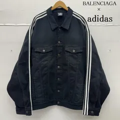 バレンシアガ 23ss adidas クラッシュ ユーズド 加工 サイド ライン デニム ジャケット 724775 TNW54 メンズ 3 ISItems【USED】【古着】【中古】50134300のサムネイル