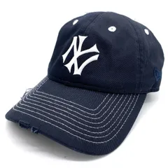 NEW ERA ニューエラ JOURNAL STANDARD ジャーナルスタンダード COOPERS TOWN クーパーズタウン ダメージ加工 Newyork Yankees ニューヨークヤンキース 9TWENTY キャップ ブラック