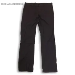 BLACK LABEL CRESTBRIDGE ブラックレーベル クレストブリッジ 通年★ ストレッチ チェック柄 パンツ Sz.85 メンズのサムネイル
