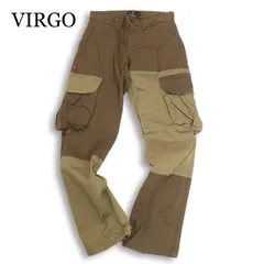 VIRGO ヴァルゴ 通年 VG-PT-293 【Puzzle cargo】 バイカラー切替 ストレッチ パズル カーゴ パンツ 日本製 Sz.3 メンズのサムネイル