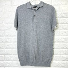 JOHN SMEDLEY ポロシャツ グレー Mサイズ - メルカリ