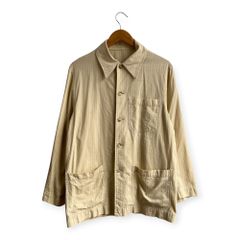 PaulStuart リネン100 3ボタン ヘリンボーン ジャケット サファリ 