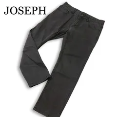 JOSEPH ジョセフ 通年★ ストレッチ デニムライク ウォッシュ加工 スリム ブラックデニム パンツ ジーンズ Sz.48 メンズのサムネイル