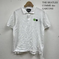 コムデギャルソン THE BEATLES 半袖 ポロシャツ VZ-T014 リンゴ ロゴ 刺繍 メンズ XL ISItems【USED】【古着】【中古】50135073のサムネイル