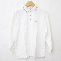 Thumbnail of ブラックアンドホワイト BLACK WHITE ゴルフ スポーツウエア シャツ ポロシャツ 長袖 白 オフホワイト L