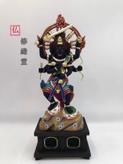 木彫 力神(力人)】金剛力士 だんじり 宮彫 社寺彫刻 魔除け 北斎 祭礼