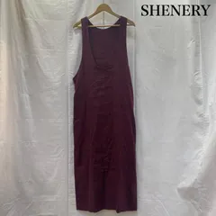 シーナリー ジョーゼット2WAYワンピース 麻100% BURGUNDY サイズ:36 レディース 36 ISItems【USED】【古着】【中古】50137914のサムネイル