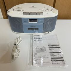 TOSHIBA 東芝 CDラジオカセットレコーダー CDラジカセ TY-CDS5 ラジオ