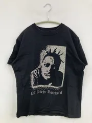 United Athle ユナイテッドアスレ Tシャツ/カットソー S ブラック 前面プリント バックプリント ミドル丈 半袖 クルーネック(丸首) メンズ レディース