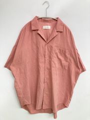 新品 LOISIR ロワズィール リネンチュニック ワンピース 麻 ピンク