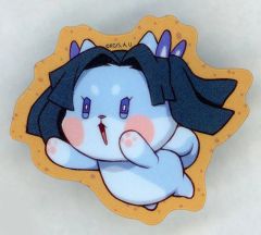 [중고] 배지 핀즈 칸자키 아오이[귀멸의 칼날×ufotable Cafe×마치아 소비 CAFE 발렌타인 & 화이트 데이 이벤트 2026 To you기 랜덤 동물 쿠키 배지 A]