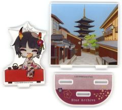 【中古】アクリルスタンド・アクリルパネル 天地ニヤ ジオラマアクリルスタンド 「ブルーアーカイブ ～いとうるはし☆紅葉たどる秋の京都旅!～」