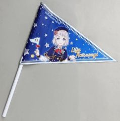 [중고] 태피스트리 카츠라기 리리아 핸디 플래그 유원지 ver. [학원 아이돌 마스터 × 요미우리 랜드]