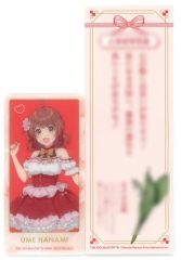 [중고] 캐릭터 카드 하나카이 싹 [학원 아이돌 마스터 × HANA · BIYORI 꽃 미쿠지 (클리어 카드 포함)]