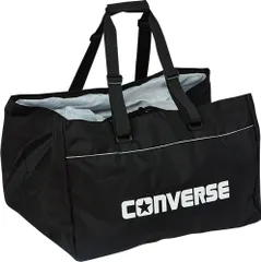 コンバース CONVERSE 大型マルチバッグ オオガタ バッグ 容量 ショルダー 手持ち 約110L 肩掛け バスケ 7号球 7個収納 ボールケース 部活 練習 トレーニング 試合 合宿  C2302071 1900 ブラックのサムネイル