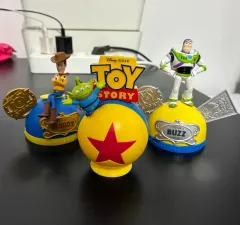 バンダイ トイストーリー ガチャ フィギュア 3種セット ウッディ バズ エイリアン