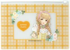 [중고] 가방 후지타 코토네 클리어 파우치 floral dress ver. [학원 아이돌 마스터×HANA·BIYORI]