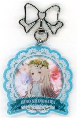 [중고]키 홀더 시노자와 히로 아크릴 키 홀더 floral dress ver. [학원 아이돌 마스터 × HANA·BIYORI]