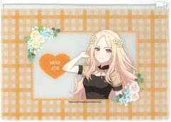 [중고] 가방 십왕성남 클리어 파우치 floral dress ver. [학원 아이돌 마스터×HANA·BIYORI]