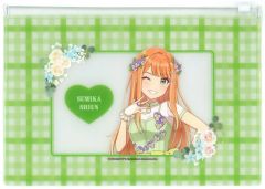 [중고] 가방 시운청 여름 클리어 파우치 floral dress ver. [학원 아이돌 마스터×HANA·BIYORI]