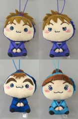 【中古】ぬいぐるみマスコット・ぬいぐるみバッジ 全4種セット もちぴこマスコット 第五弾 「忍たま乱太郎」