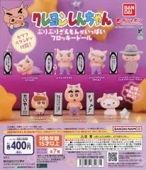 【中古】紙製品 ガチャ台紙 「クレヨンしんちゃん ぶりぶりざえもんがいっぱいフロッキードール」