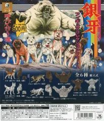 【中古】紙製品 ガチャ台紙 「銀牙 -流れ星 銀- フィギュアコレクションVol.2 カプセルトイ版」